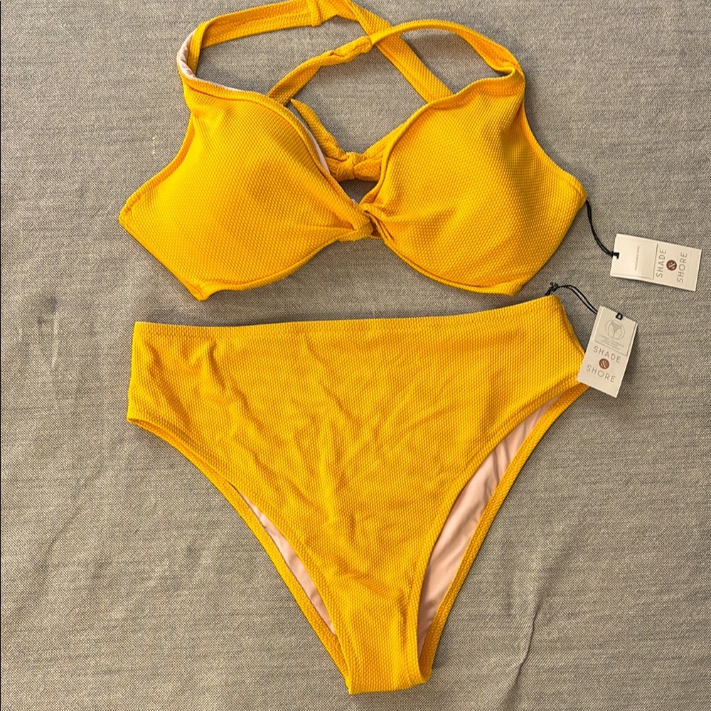 Yellow Bikini Set large 34DD